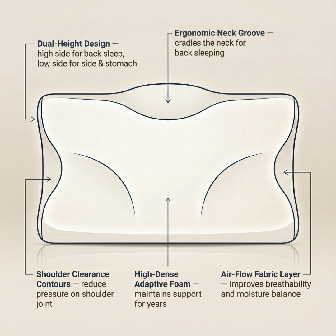 DEEP SLEEP PILLOW BY PUREFLOW 7