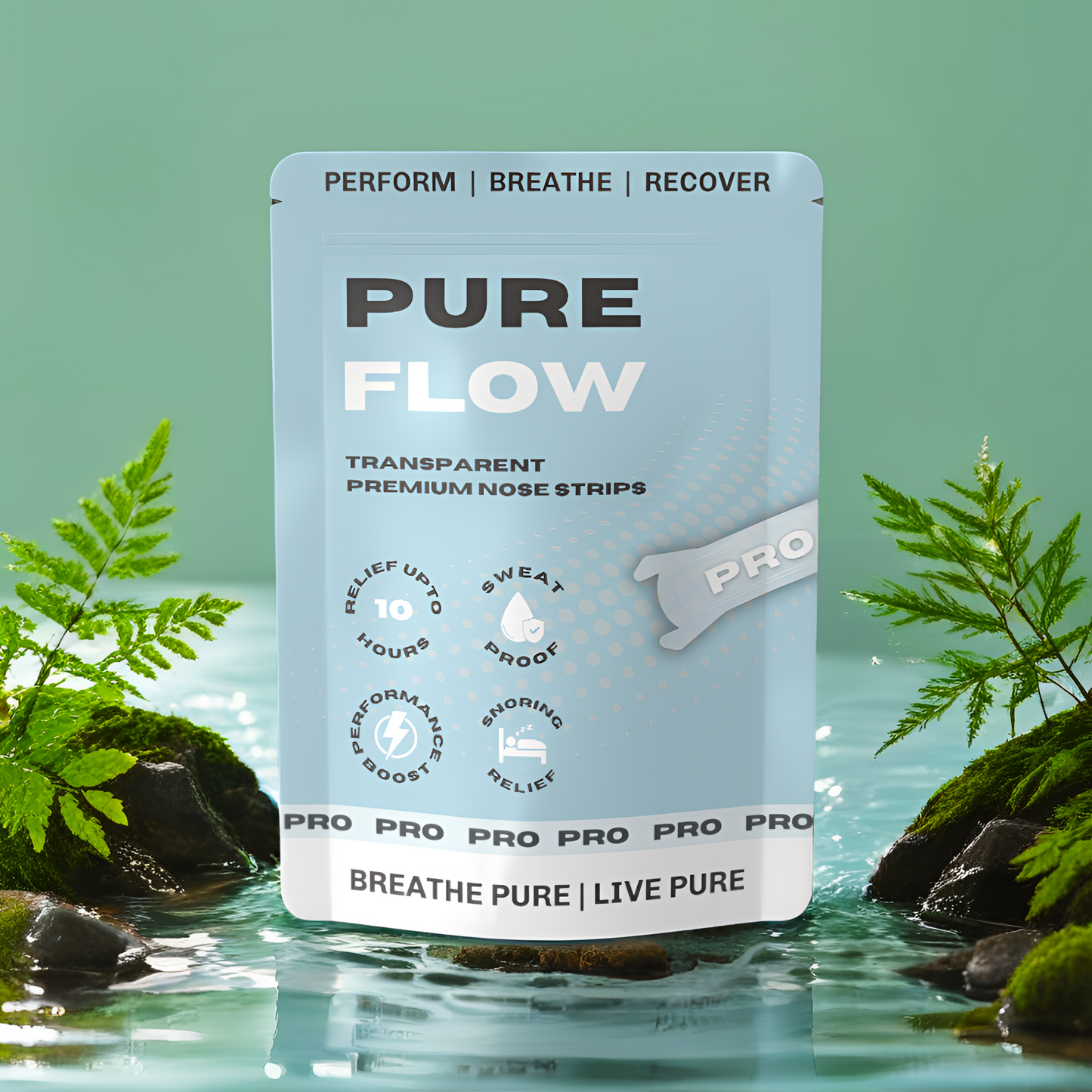 PUREFLOW PRO NASAL STRIPS