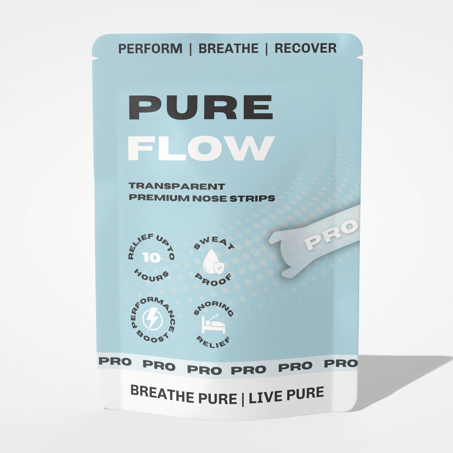 PUREFLOW PRO NASAL STRIPS