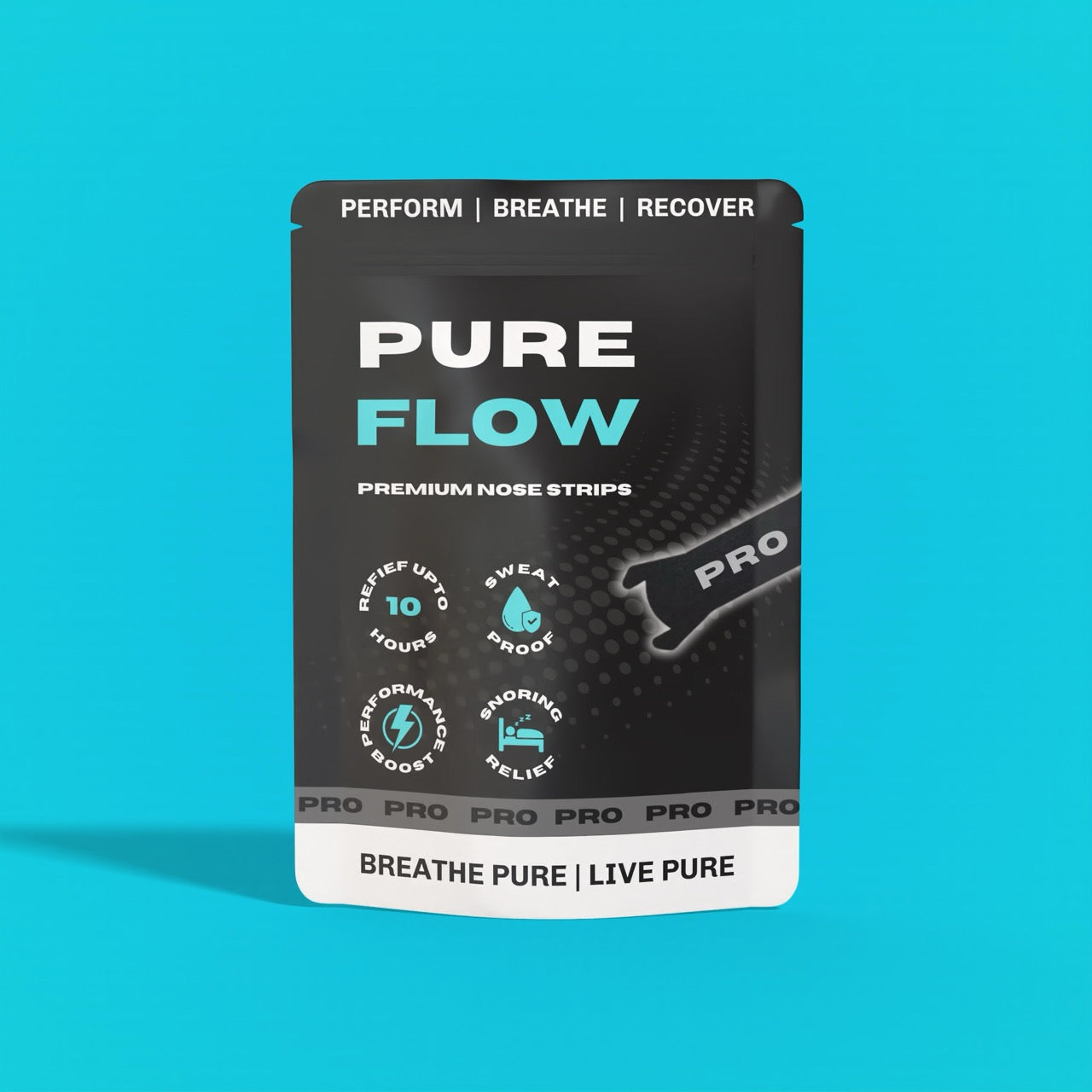 PUREFLOW PRO NASAL STRIPS