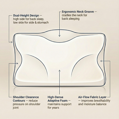 DEEP SLEEP PILLOW BY PUREFLOW