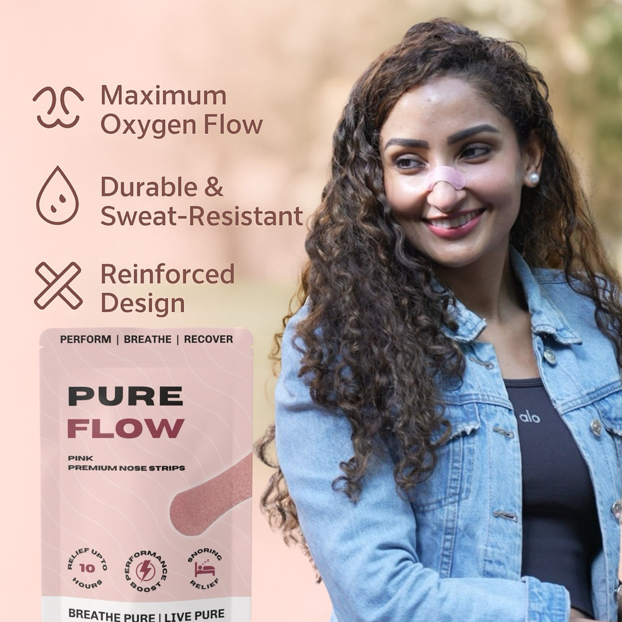 PUREFLOW NASAL STRIPS