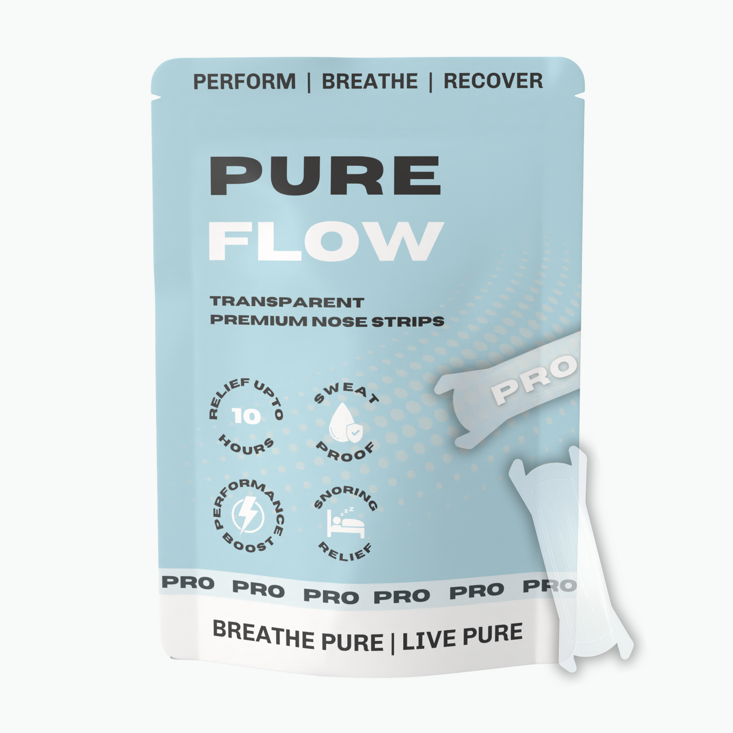 PUREFLOW PRO NASAL STRIPS