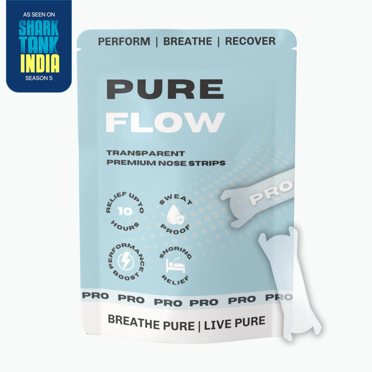 PUREFLOW PRO NASAL STRIPS