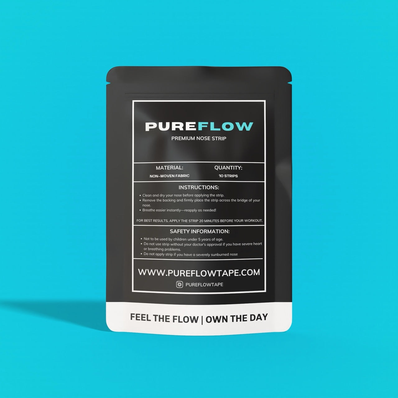 PUREFLOW NASAL STRIPS