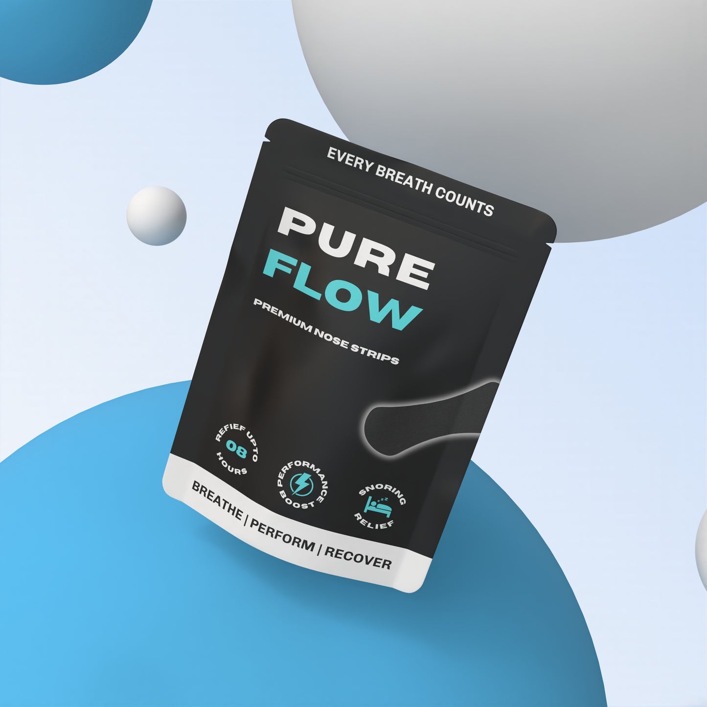 PUREFLOW NASAL STRIPS