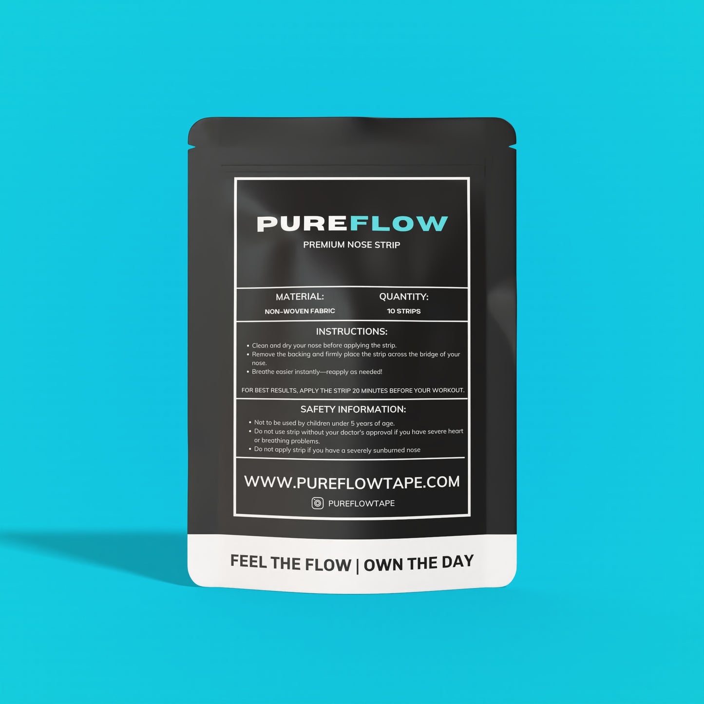 PUREFLOW NASAL STRIPS