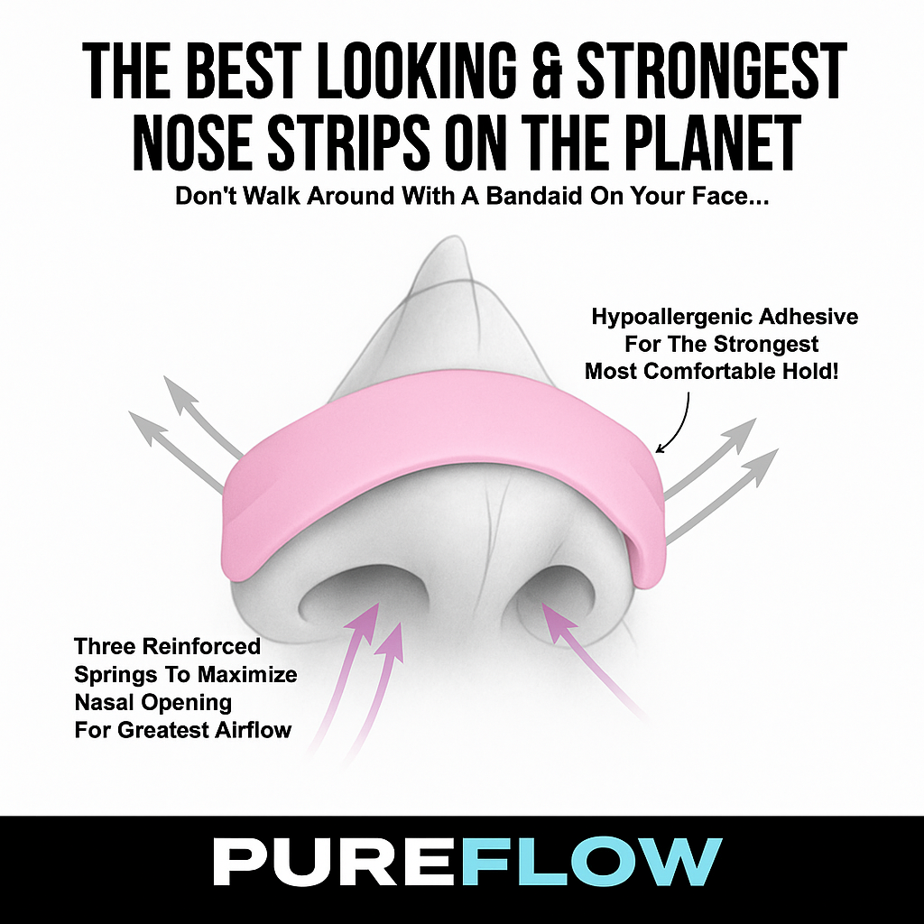 PUREFLOW NASAL STRIPS